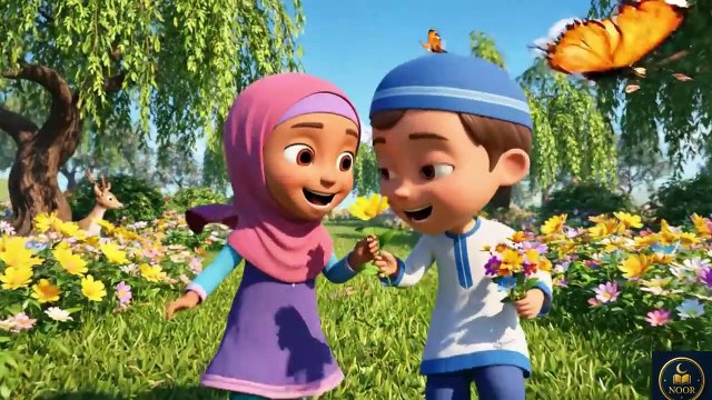 99 Names of Allah and 4 Powerful Zikr Nasheed for Kids - Alhamdulillah Allahu Akbar Subhanallah