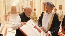 Modi Receives Order Of Oman Award Modi-Sayyid Shihab🇴🇲🤝🇮🇳 #modi #oman #orderofoman