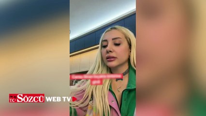 İki fenomen canlı yayında bıçakla birbirine girdi: Evde çocukları da vardı