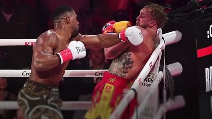 Anthony Joshua takes six rounds to overcome Youtuber turned boxer Jake Paul