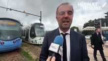 Michaël Delafosse lance la ligne 5 de tramway à Montpellier
