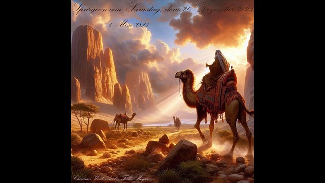 Spurgeon am Samstag, dem 20. Dezember 2025, zu 1. Mose 28,15