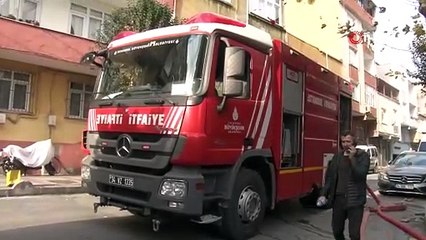 Bağcılar’da tekstil atölyesinde korkutan yangın