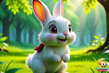 a litter rabbit and elephant friendship