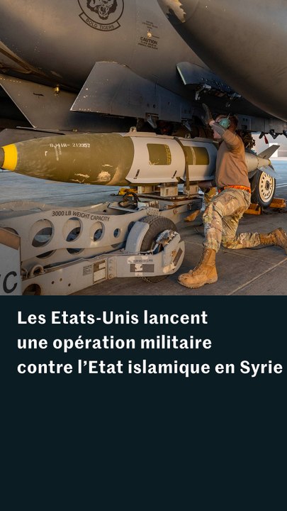Les Etats-Unis lancent une opération militaire contre l’Etat islamique en Syrie