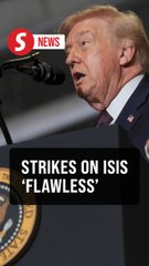 US hits ISIS in Syria 'flawlessly' in retaliatory strikes, says Trump