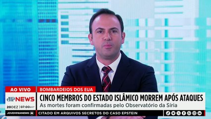 Cinco  membros do Estado Islâmico morrem após bombardeio dos EUA
