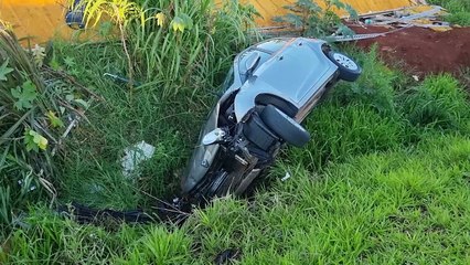 Colisão envolvendo ônibus e dois carros deixa duas mulheres feridas na BR-369 em Cascavel