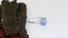 Natural Blue Sapphire Stone Ring