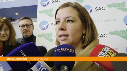 Quattrone (Sac) "Aeroporto di Catania sarà scalo apripista nel Mediterraneo"