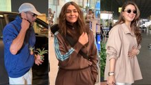 Jackie Shroff, Mrunal Thakur & Hansika Motwani Get Snapped At The Mumbai Airport In Full Style & Swag!