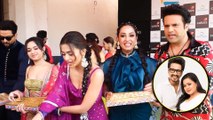 Bharti's New-Born Baby Boy: Tejasswi, Gurmeet, Krushna, Jannat, Kashmera & Team Distribute Sweets To Celebrate The Arrival