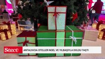 Antalya’da oteller Noel ve yılbaşıyla doldu taştı