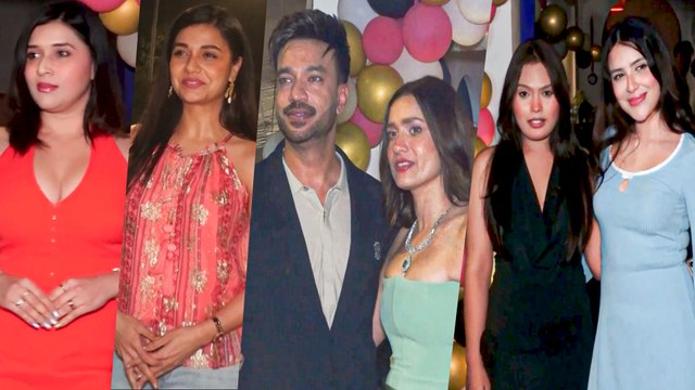 Vicky Jain, Mannara Chopra, Divya Agarwal, Khanzaadi & Others Grace Ankita Lokhande's Grand Birthday Bash!