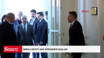 İmralı heyeti-AKP görüşmesi başladı