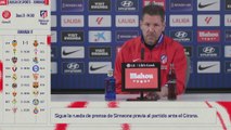 Le preguntan a Simeone por la ruptura Alcaraz-Ferrero y deja un momentazo: la prensa a carcajadas