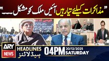 Mahmood Achakzai's Big Statement | ARY News 4 PM Headlines | 20th Dec 2025