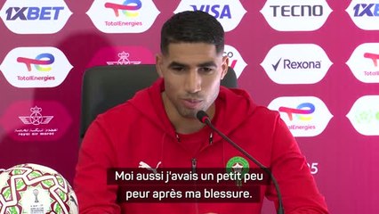 Maroc - Hakimi : “J'avais un peu peur après ma blessure, mais je me sens prêt”