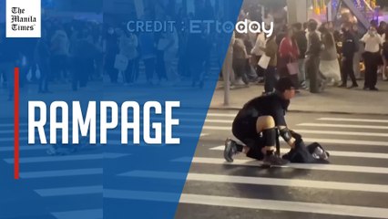 Knife-wielding attacker kills 4 in Taipei, dies during police chase