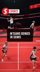 Tang Jie-Ee Wei fail to better last year's World Tour Finals result