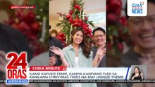 Ilang Kapuso Stars, career sa kanilang mga unique na Christmas display | 24 Oras Weekend