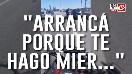 Salvaje discusión sobre la autopista termina dura sanción para ambos conductores