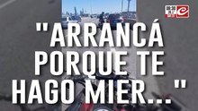 Salvaje discusión sobre la autopista termina dura sanción para ambos conductores