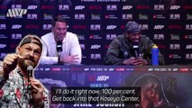 Joshua interviews Tyson Fury, Mike Tyson, Donald Trump and more thanks to a journalist's impressions