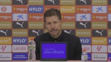 Simeone, más sincero que nunca: "Veo a Madrid y Barça y el 100% nuestro no basta"