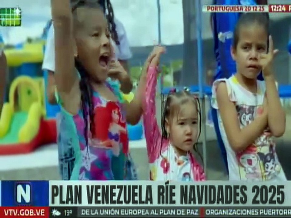 La alegría y el sano esparcimiento llegaron a Portuguesa con el Plan Venezuela Ríe Navidades 2025