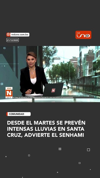 INTENSAS LLUVIAS EN SANTA CRUZ DESDE EL MARTES