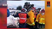 Accidentes viales en carreteras de Veracruz dejan cuatro muertos