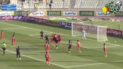 خلاصه بازی هوادار و سایپا