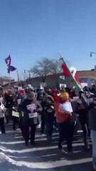 Thousands flood Minneapolis streets in protest against ICE raids