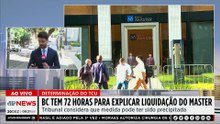 BC tem 72 horas para explicar liquidação do Banco Master