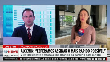 Alckmin sobre acordo Mercosul-UE: “Esperamos assinar o mais rápido possível”