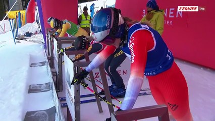 La superbe victoire de Marielle Berger Sabbatel - Skicross - Innichen