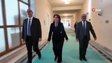 DEM Parti İmralı heyeti, AK Parti Grubu'nu ziyaret etti