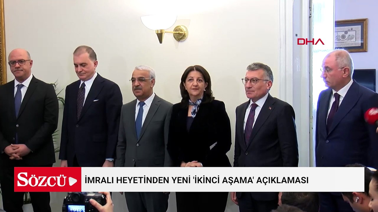 İmralı heyetinden yeni 'ikinci aşama' açıklaması