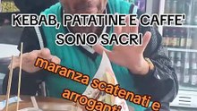 Maestro Pandolfi dice di non ticcare kebab, patatine e caffe'