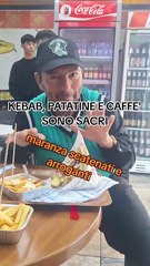 Maestro Pandolfi dice di non ticcare kebab, patatine e caffe'