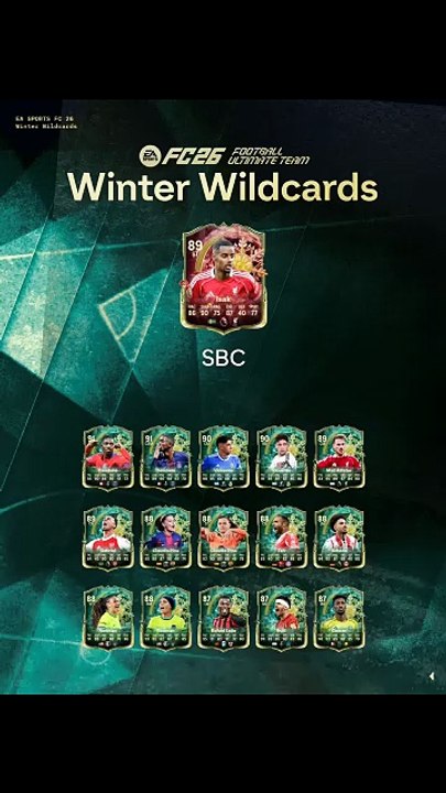 🔥 Winter Wildcards are LIVE! 🔥