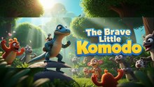 The Brave Little Komodo | Animated Kids Story from Indonesia