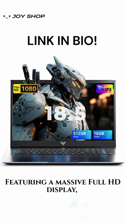 This 18.5" Laptop is HUGE! 💻 (MALLRACE Review) #Shorts #TechReview #Laptop #USA #Gadgets #canada #uk