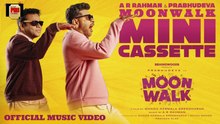 Moonwalk Mini Cassette | Preview of All Songs | Official Video | AR Rahman | Prabhudeva | Manoj NS