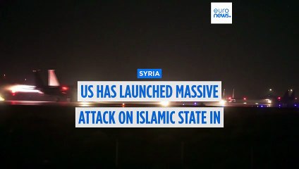 US strikes 70 Islamic State targets in Syria following deadly attack on US soldiers