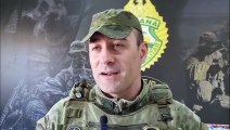 Capitão do BPFron dá detalhes da operação conjunta com apreensão milionária de drogas