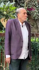 شيرين تبكي ومحمود حميدة وفراس سعيد وأشرف زكي في جنازة سمية الألفي