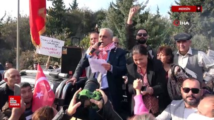 CHP'den istifa eden Çakır memleketi Mersin'de coşkuyla karşılandı