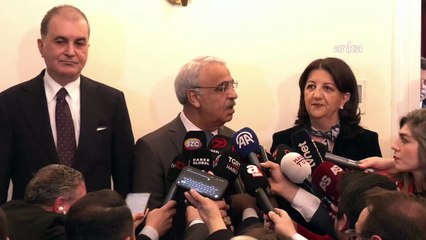 Mithat Sancar: Ziyaretlerimiz devam edecek. Sayın Cumhurbaşkanı ile bir görüşme planlıyoruz